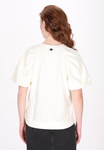 DreiMaster Vintage - Sweatshirt 'Fashion Look' em branco