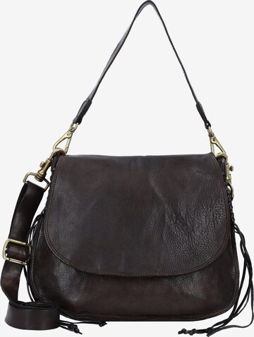 Campomaggi Crossbody Bag in Brown: front