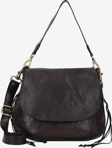 Campomaggi Crossbody Bag in Brown: front