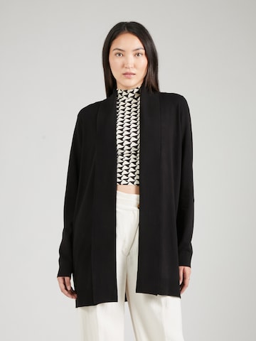 GERRY WEBER Knit cardigan in Black: front