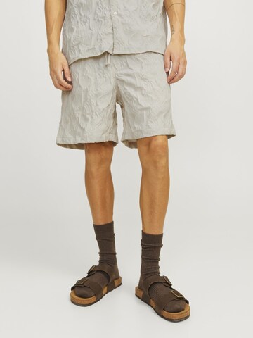 JACK & JONES - Loosefit Pantalón en gris: frente