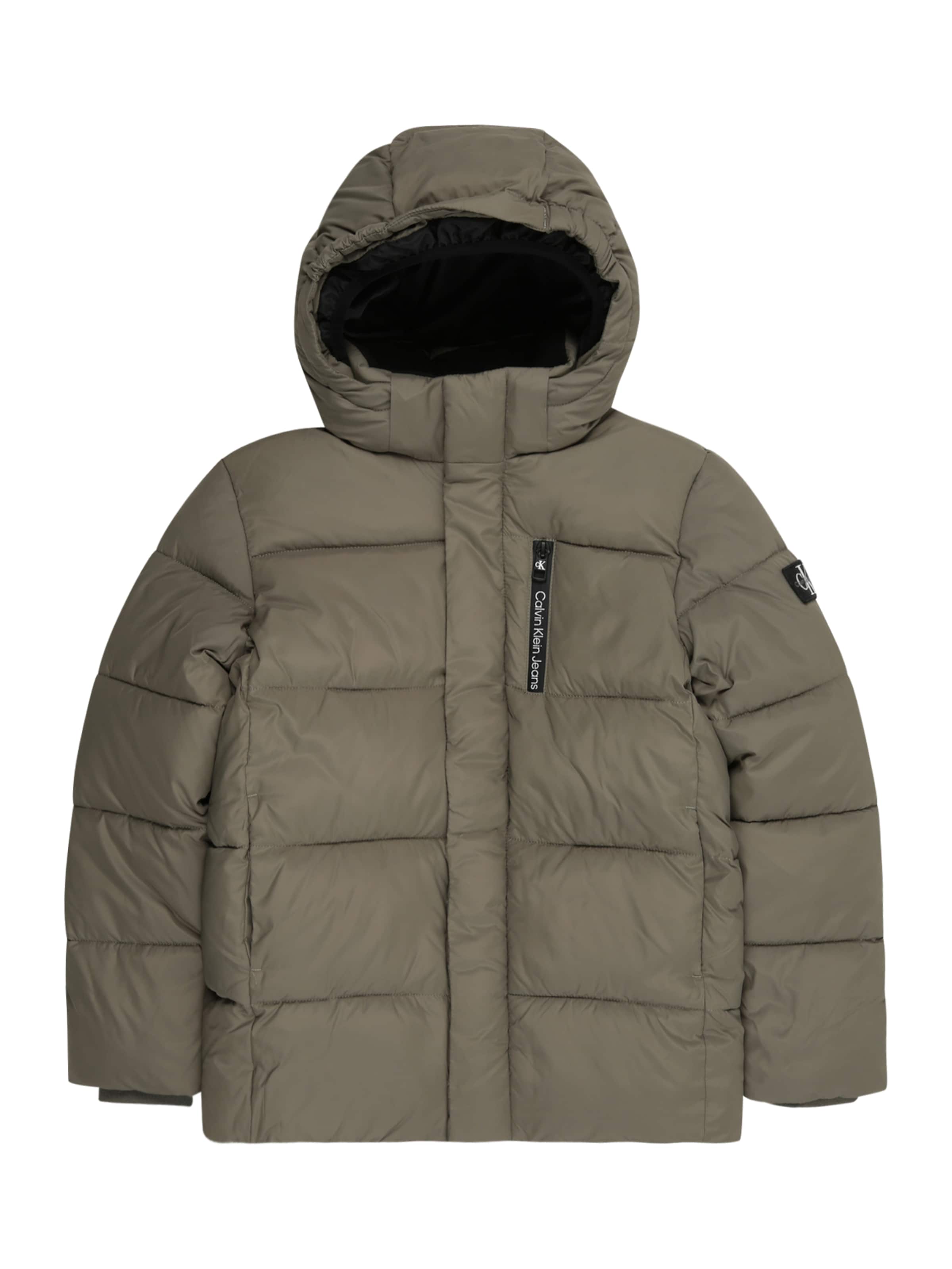 Geacă de iarnă 'ESSENTIAL' de la Calvin Klein Jeans pe verde: față