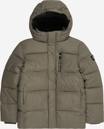 Veste d’hiver 'ESSENTIAL' Calvin Klein Jeans en vert : devant