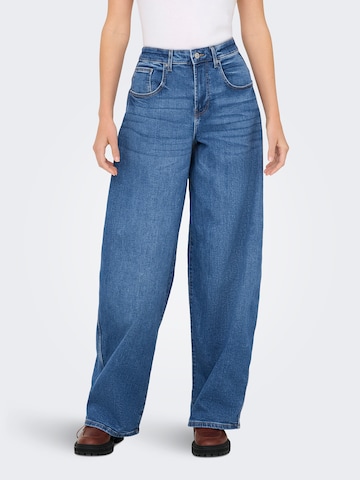 ONLY Baggy Jeans 'ONLTAMY' in Blauw: voorkant