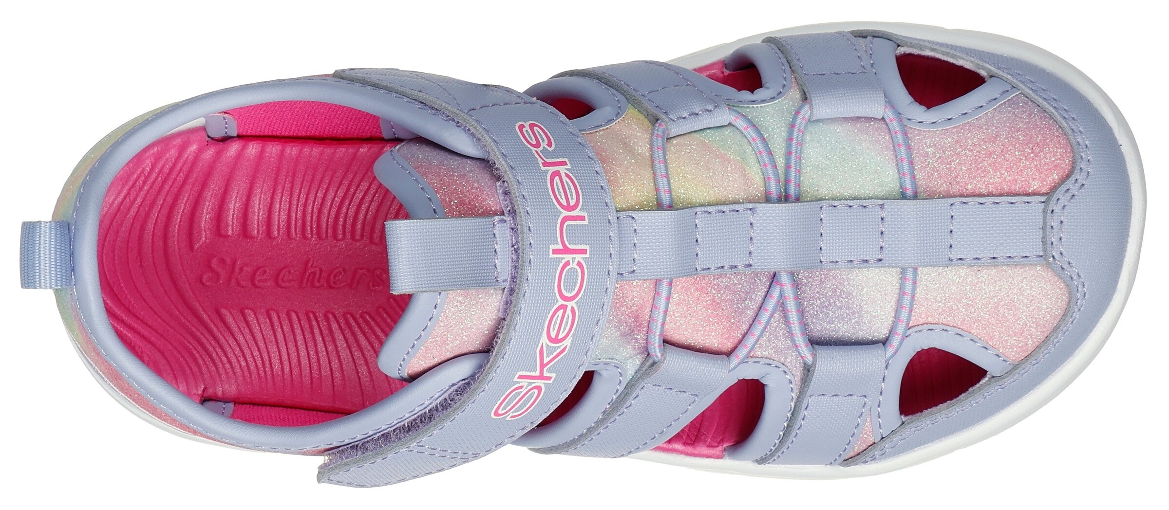 SKECHERS Sandals 'Flex Splash' in Purple