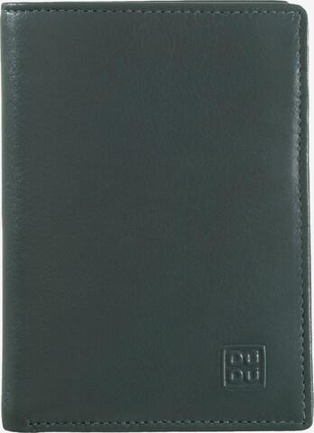 DuDu Wallet in Green: front