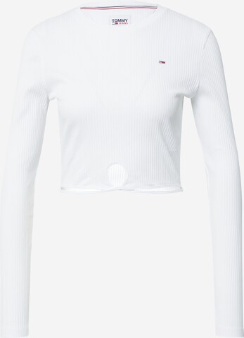 Tommy Jeans Shirt in White: front