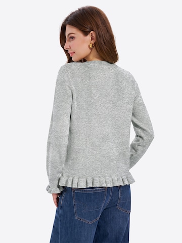 Imily Bela Neuletakki värissä harmaa