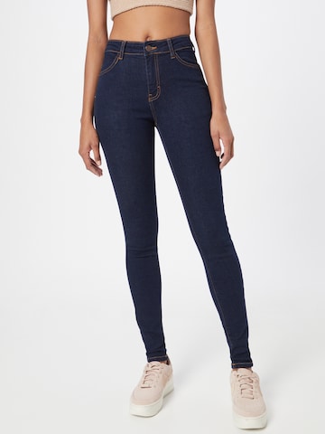MSCH COPENHAGEN Skinny Jeans 'PETRA' i blå: framsida