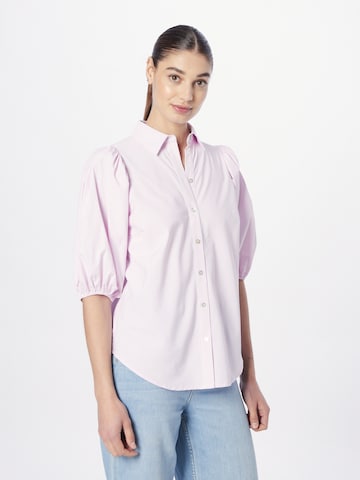 SISTERS POINT - Blusa 'ELLA' en rosa: frente