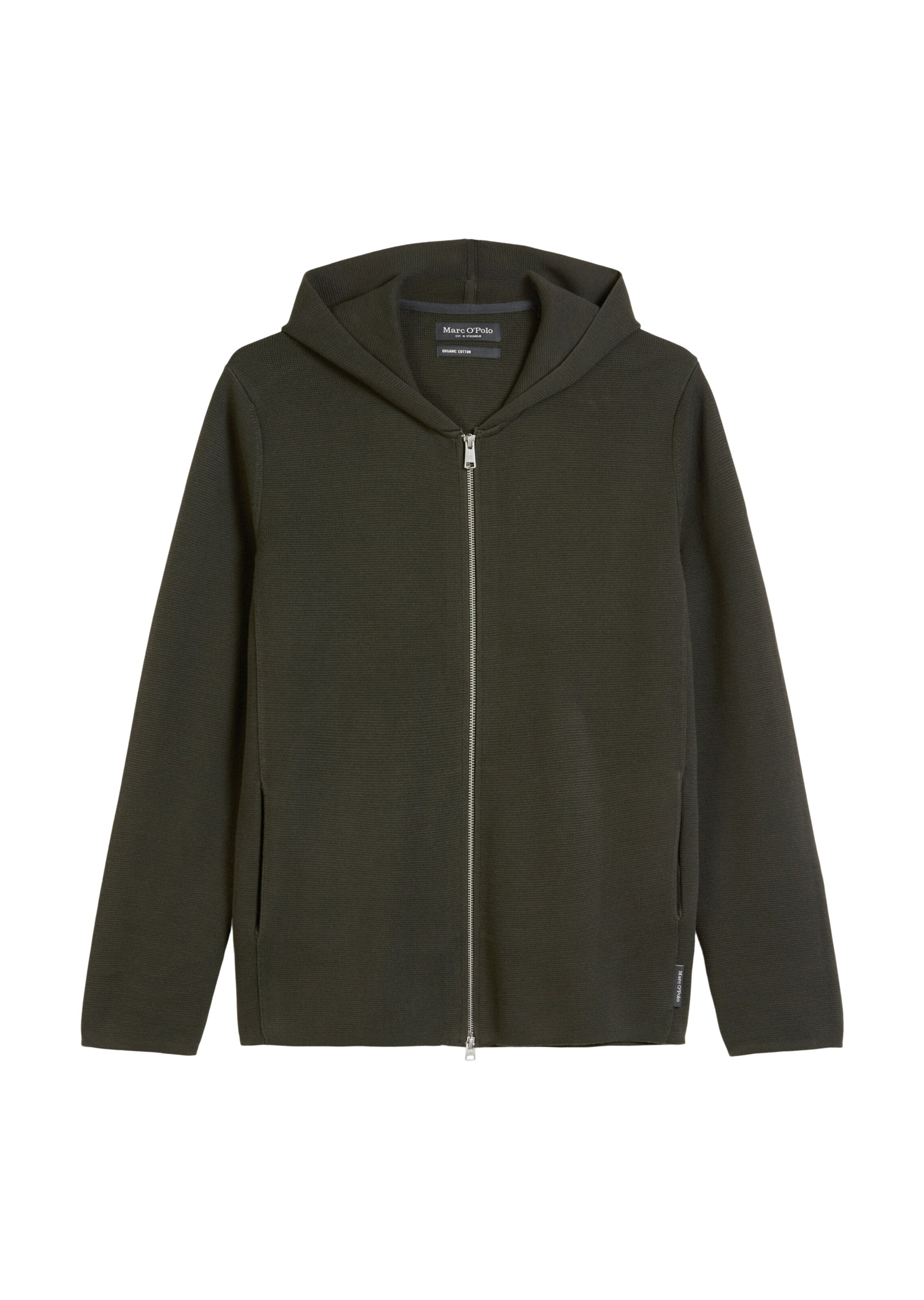 Vestes en maille Marc O'Polo en vert : devant