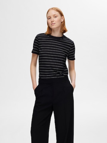 SELECTED FEMME Shirt in Zwart: voorkant