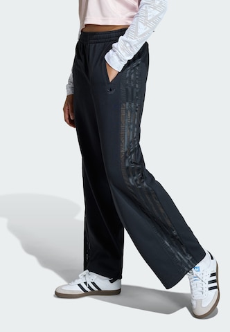 Loosefit Pantalon ADIDAS ORIGINALS en noir : devant