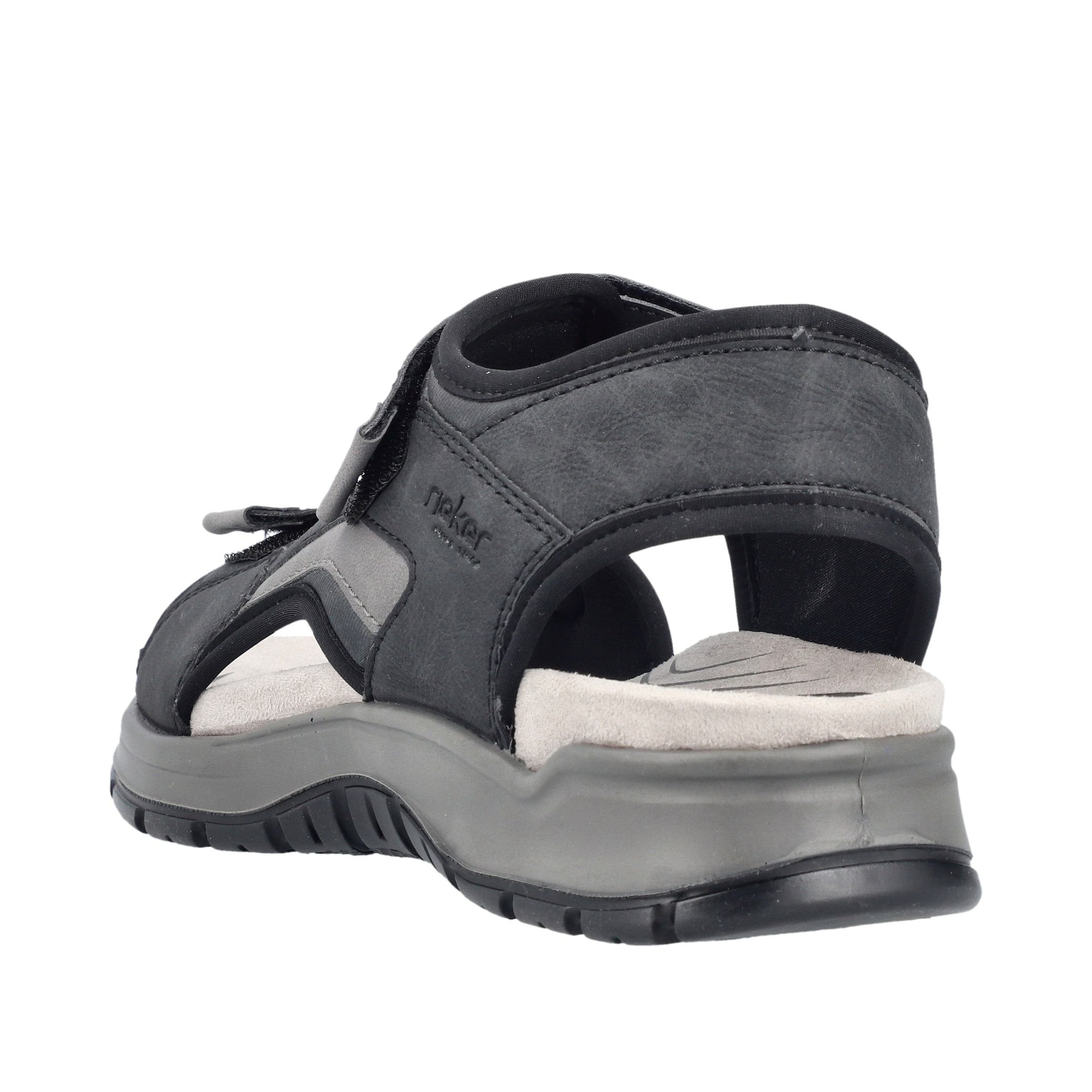 Rieker Hiking Sandals '26952' in Black