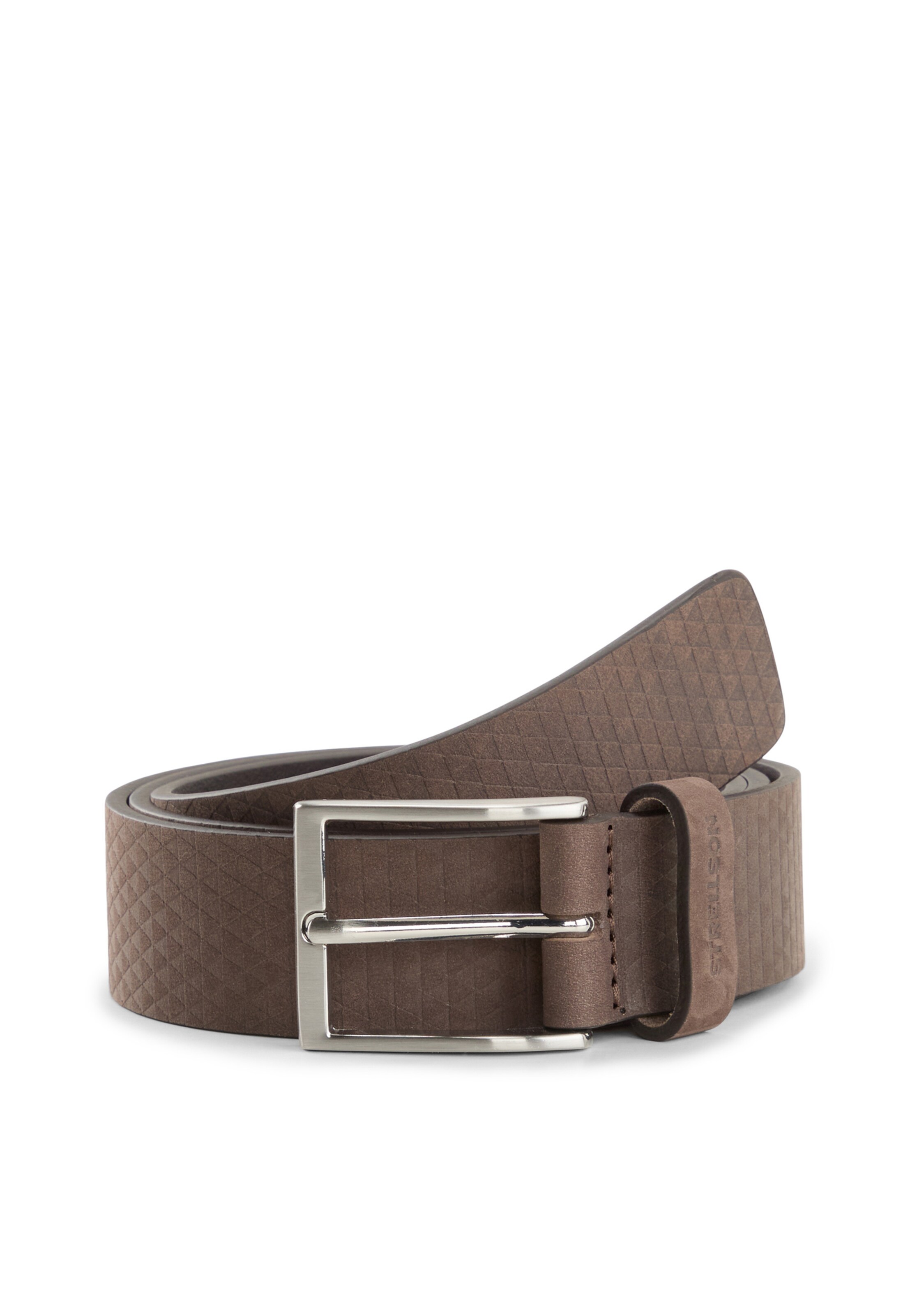 STRELLSON Belt ' Ledergürtel ' in Brown