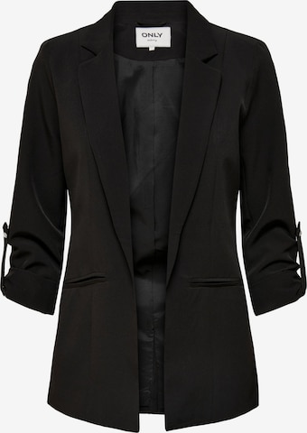 Blazer 'Kayle-Orleen' ONLY en noir : devant