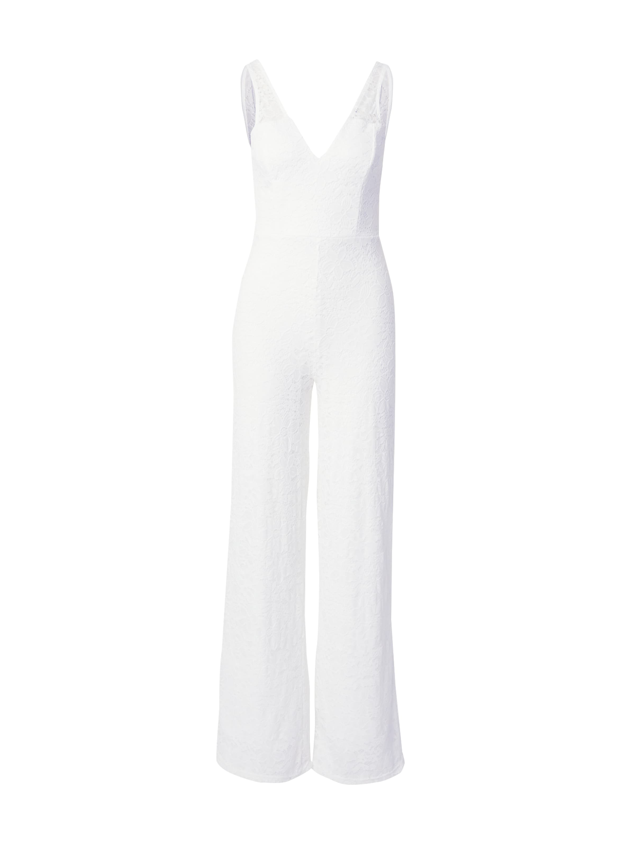 WAL G. Jumpsuit 'NALA' in White: front