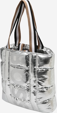 BOSS Black Shopper 'Deva' in Silver: front