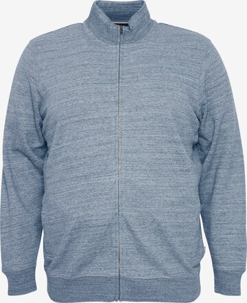 BLEND Zip-Up Hoodie 'Lenner' in Blue: front