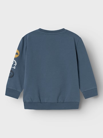 NAME IT Sweatshirt 'NMMSEPP BATWHEELS' in Blue