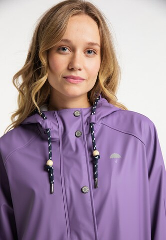 Schmuddelwedda Between-seasons coat in Purple