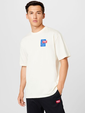 FILA Shirt 'TRABZON' in Wit: voorkant