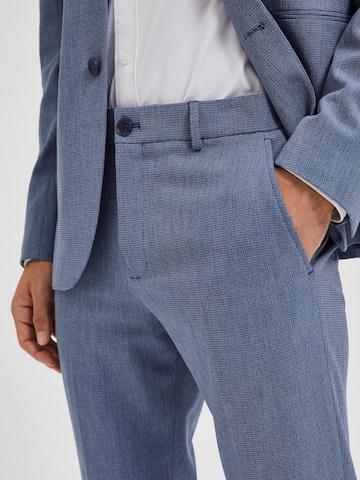 SELECTED HOMME - regular Pantalón de pinzas 'Josh' en azul