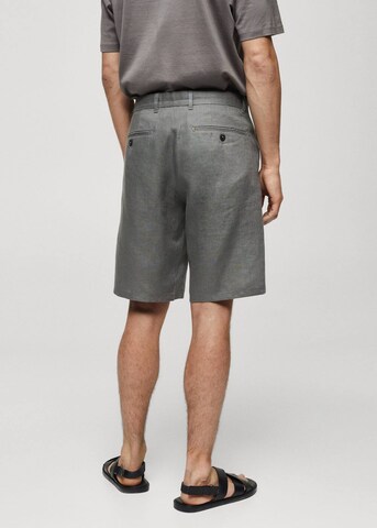 MANGO MAN Regular Pants 'Carp' in Grey