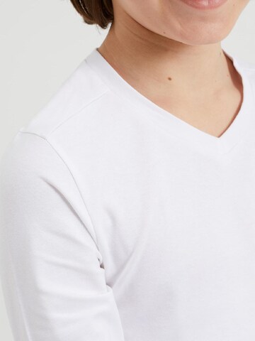 T-Shirt WE Fashion en blanc