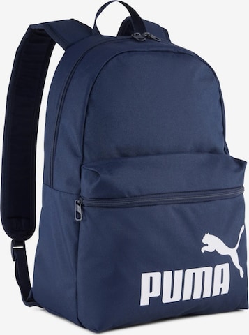 PUMA Backpack 'PHASE' in Blue: front