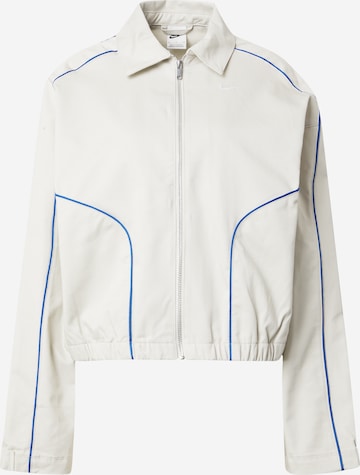 Nike Sportswear Демисезонная куртка в Серый: спереди