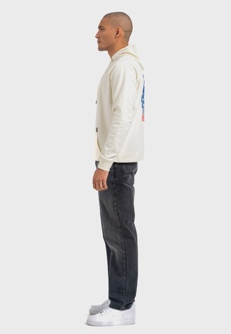Oldskull Hoodie 'Worldvibe Surf Dreams' in Weiß