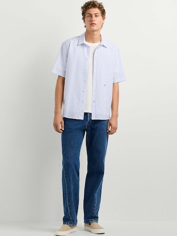 Pepe Jeans Comfort fit Button Up Shirt 'Ronnier' in White