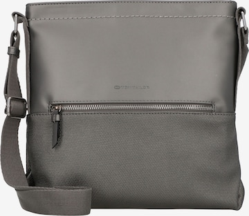 Sac à bandoulière 'Erin' TOM TAILOR en gris : devant