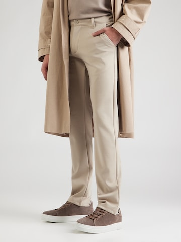 BLEND Slim fit Chino trousers 'BHLangford' in Beige: front