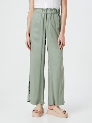 O'NEILL Široke hlačnice Športne hlače 'Malia' | zelena barva: sprednja stran