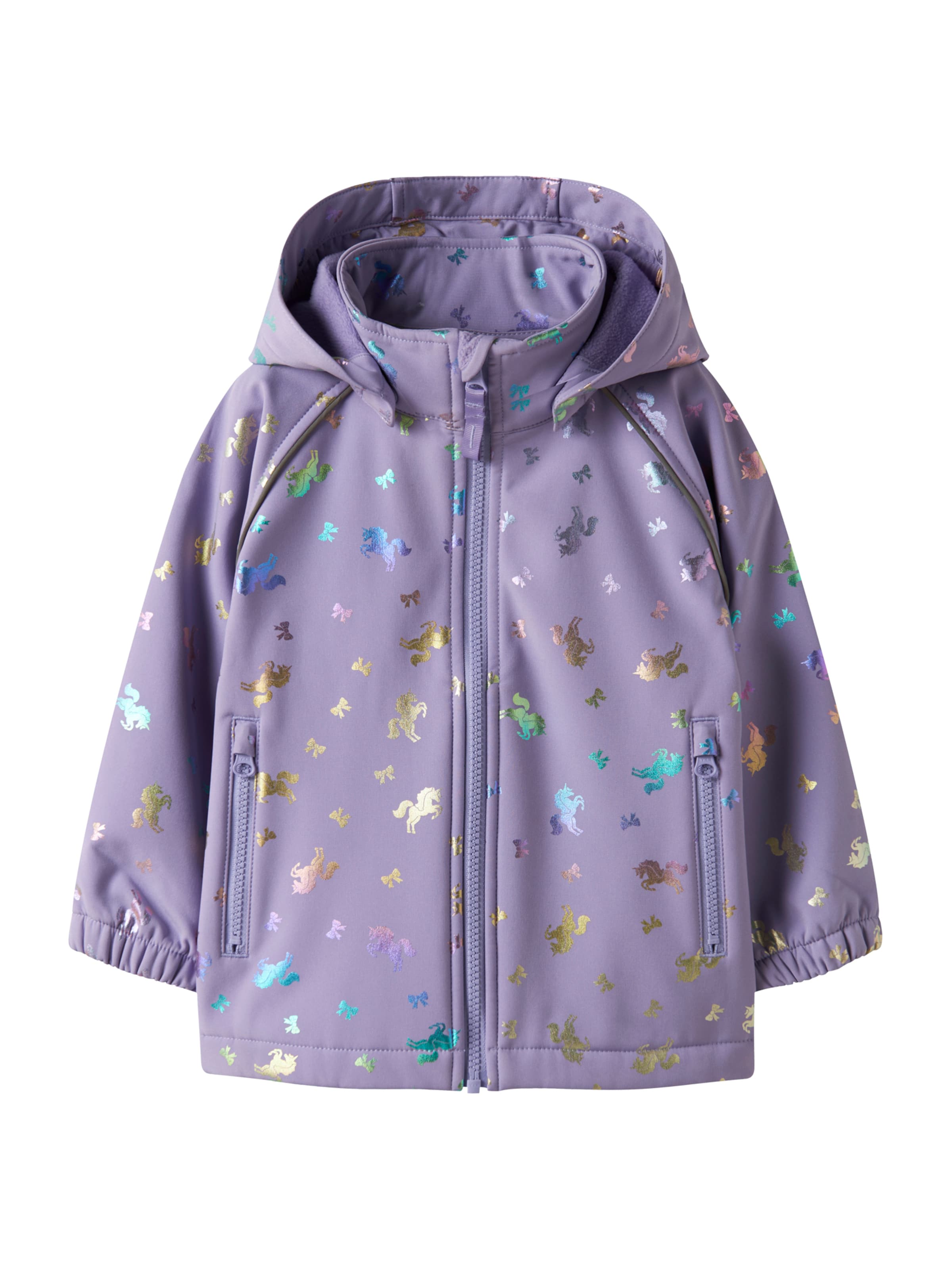 NAME IT Funkčná bunda 'NMFALFA08' - Fialová: predná strana