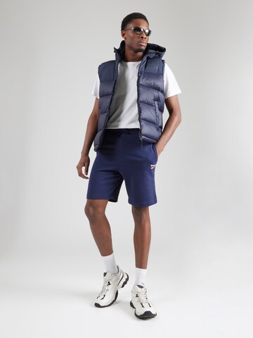 Reebok Normalny krój Spodnie sportowe 'IDENTITY' w kolorze niebieski