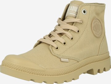 Palladium Sneakers hoog 'MONO CHROME' in Beige: voorkant