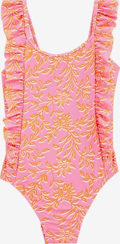 WE Fashion Jednodielne plavky - ružová: predná strana