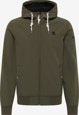 Schmuddelwedda Performance Jacket in Green: front