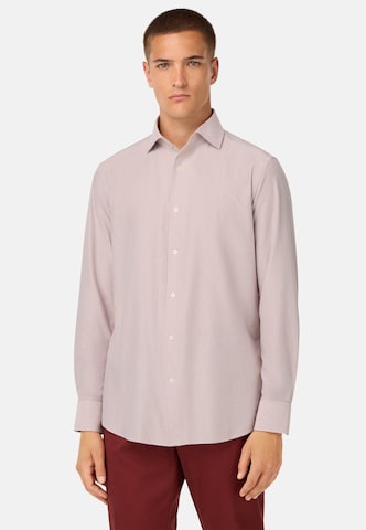 Boggi Milano - Ajuste regular Camisa en rojo: frente