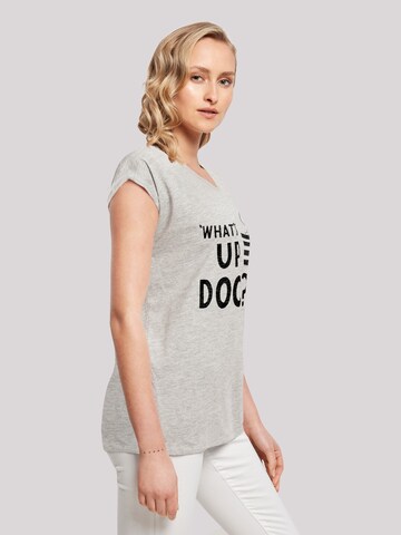 F4NT4STIC Shirt 'Looney Tunes Bugs Bunny What's Up Doc' in Grijs