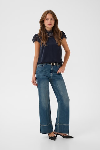 SAINT TROPEZ - Blusa em azul