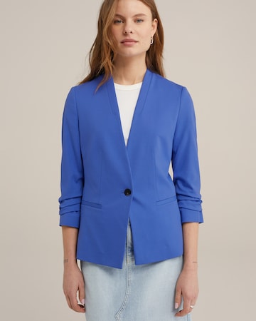 WE Fashion Blazer in Blue: front