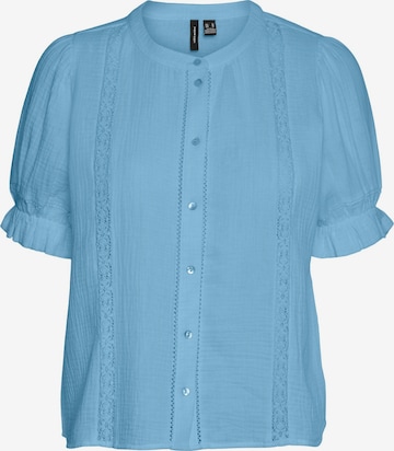 Chemisier 'VMNatali' VERO MODA en bleu : devant