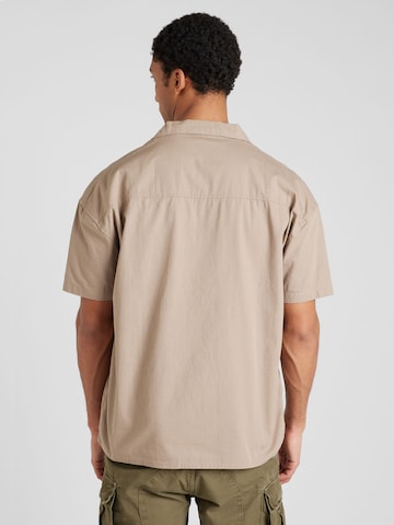 Denim Project Comfort fit Button Up Shirt in Brown