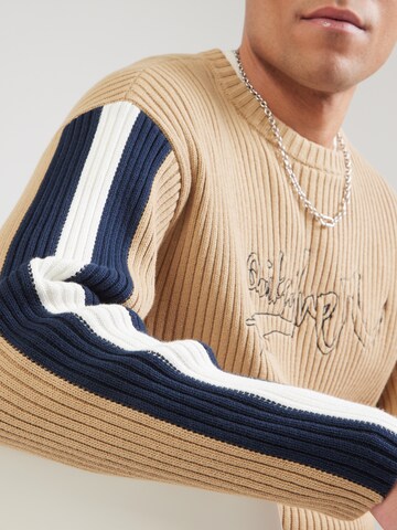 QUIKSILVER Sports sweater in Beige
