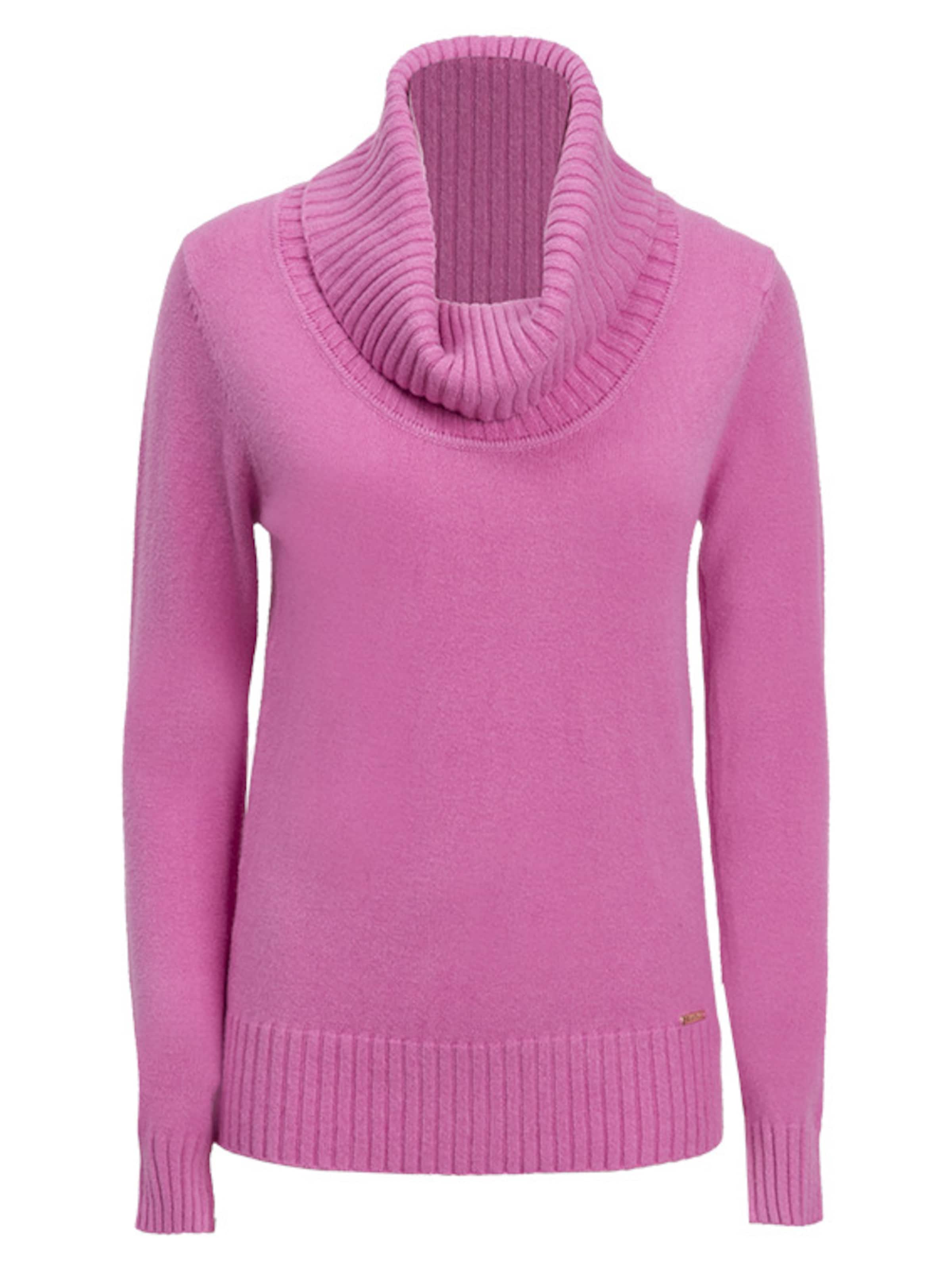 rozā Influencer Džemperis: no priekšpuses