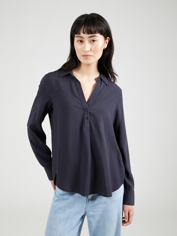 s.Oliver Blouse in Blauw: voorkant